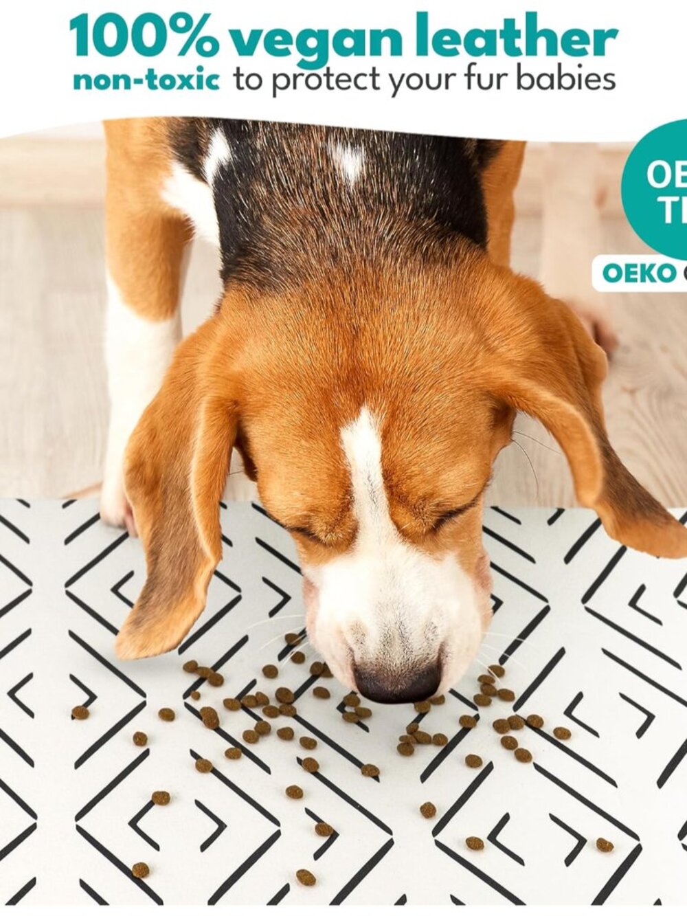 Dog Mat for Food and Water, Cat Feeding Mat | Waterproof Dog Bowl Mat | Non-Slip - Picture 7 of 7